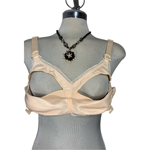 BEAUTY Maternity Beige Bra Size 36C - Picture 3 of 15